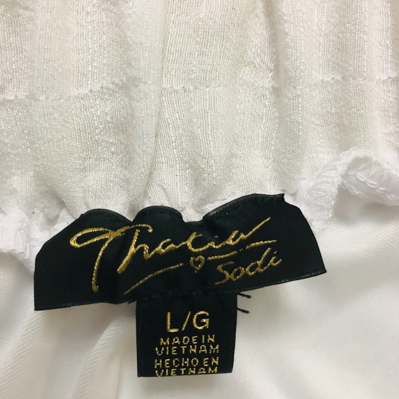 Thalia Sodi White Asymmetrical Skirt - Picture 4 of 5